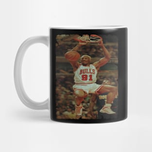 Dennis Rodman - Chicago Bulls Dunk Vintage Mug